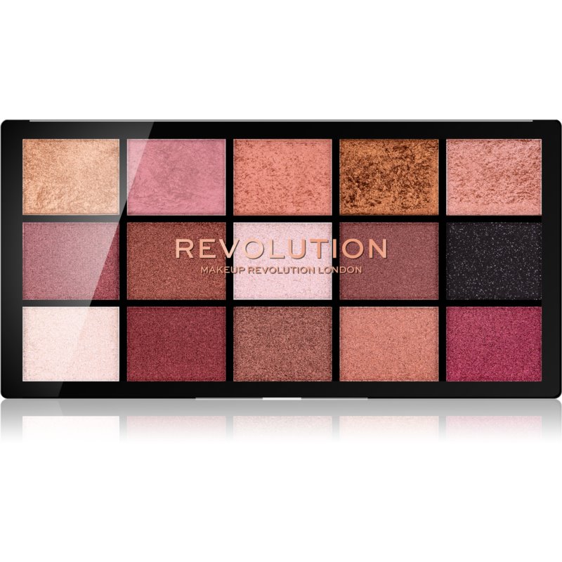 Makeup Revolution Makeup Revolution, Reloaded, Lidschattenpalette, Zuneigung, 15 Schattierungen, 16.5 g Regular