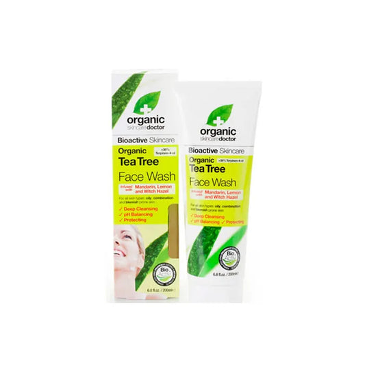 DR. ORGANIC Dr Organic Tea Tree Face Wash 200 ml