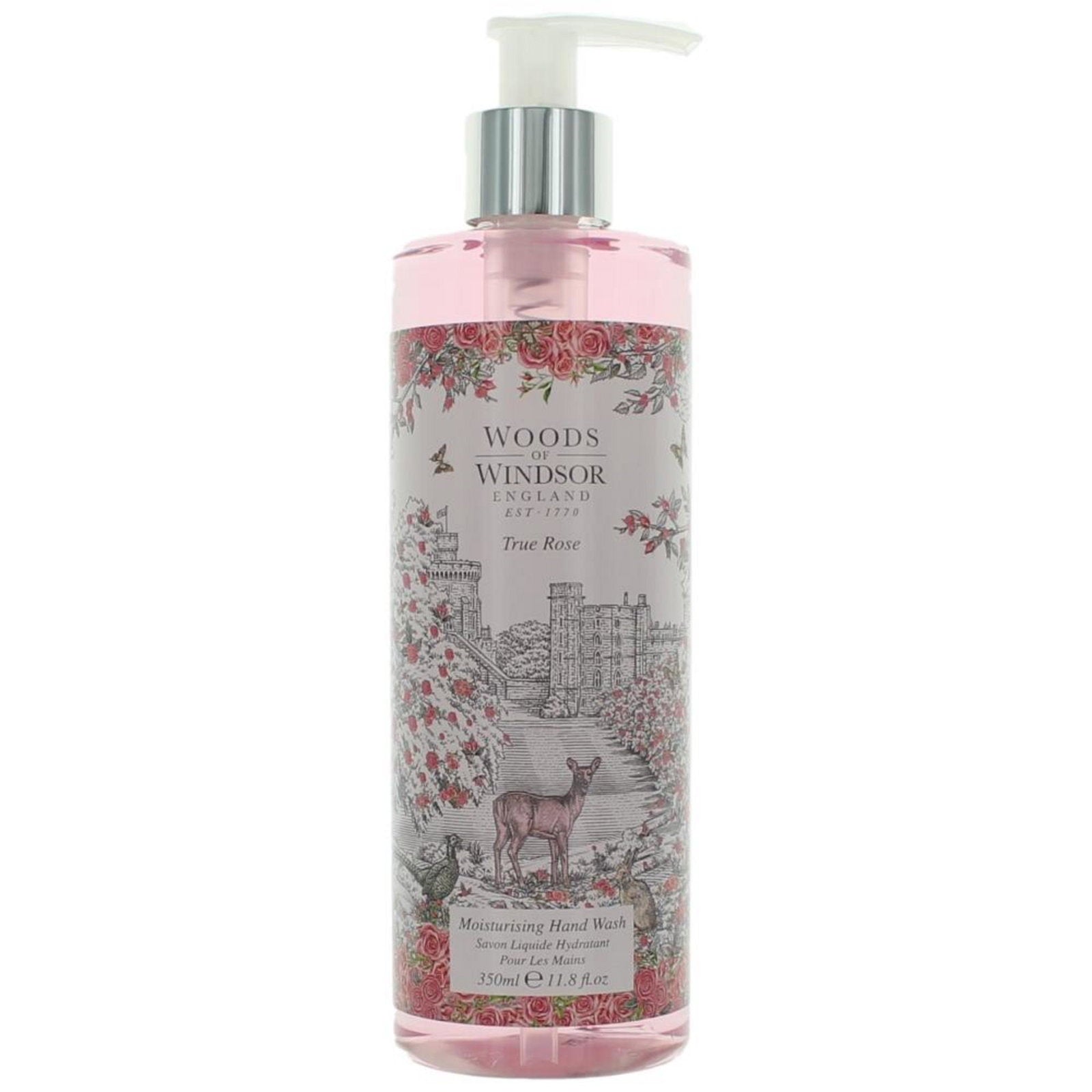 Woods Of Windsor Woods Of Windsor, True Rose, Feuchtigkeitsspendend, Flüssigseife, Für Hände, 300 ml Regular