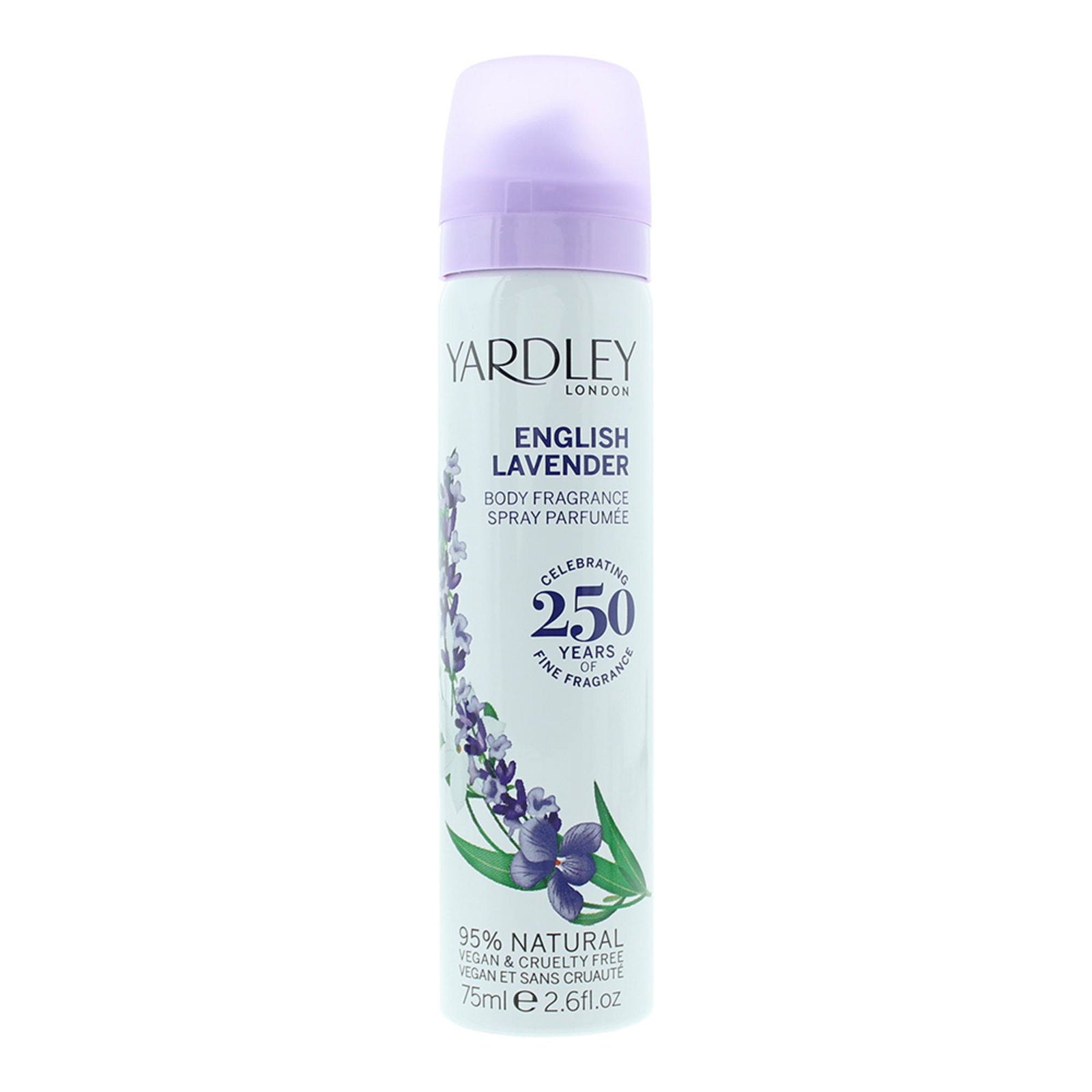 Yardley Yardley, English Lavender, Deodorant Spray, Für Frauen, 75 ml Regular
