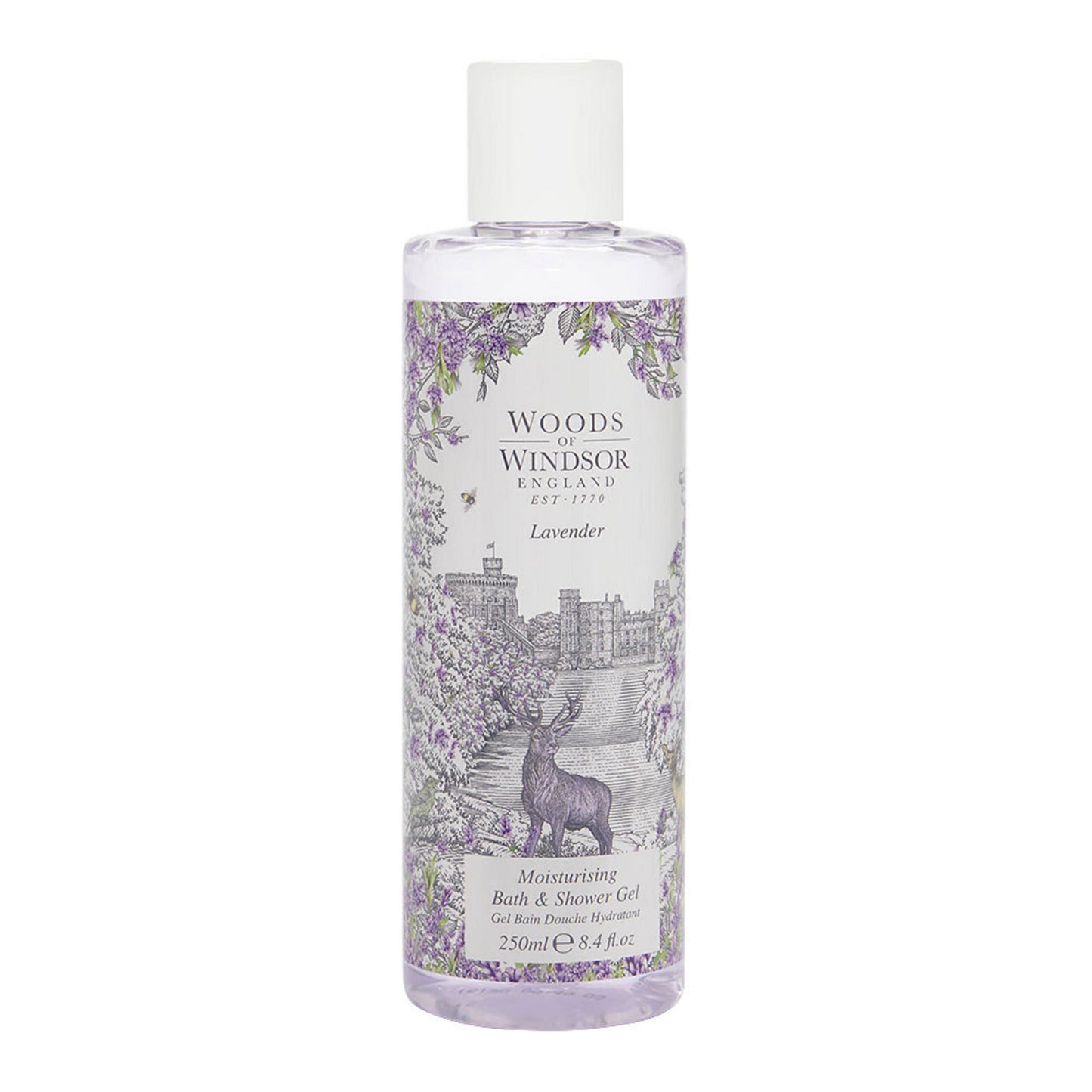 Woods Of Windsor Woods Of Windsor, Lavender, Feuchtet an, Duschgel, Für alle Hauttypen, 250 ml Regular