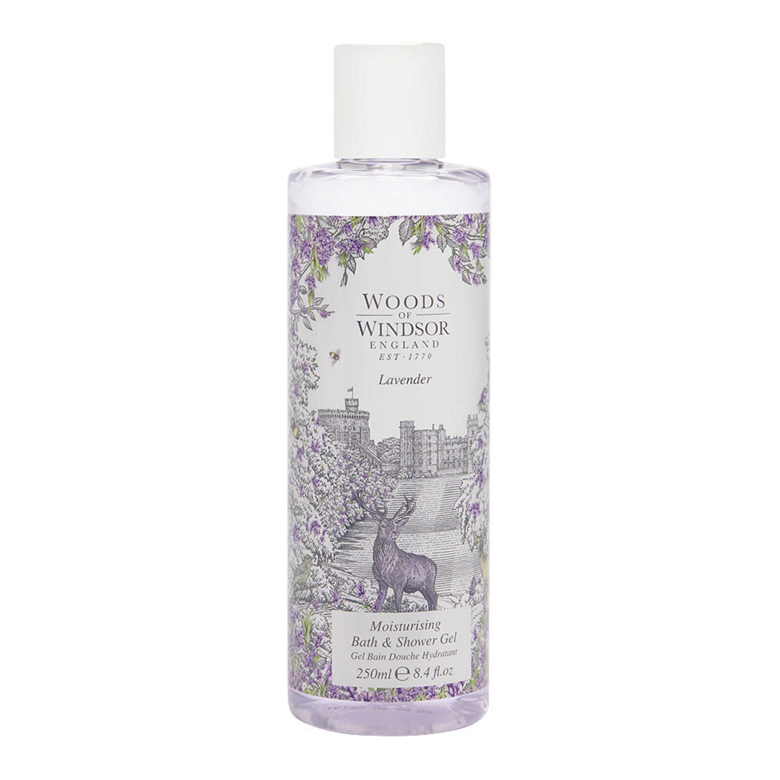 Woods Of Windsor Woods Of Windsor, Lavender, Feuchtet an, Duschgel, Für alle Hauttypen, 250 ml Regular