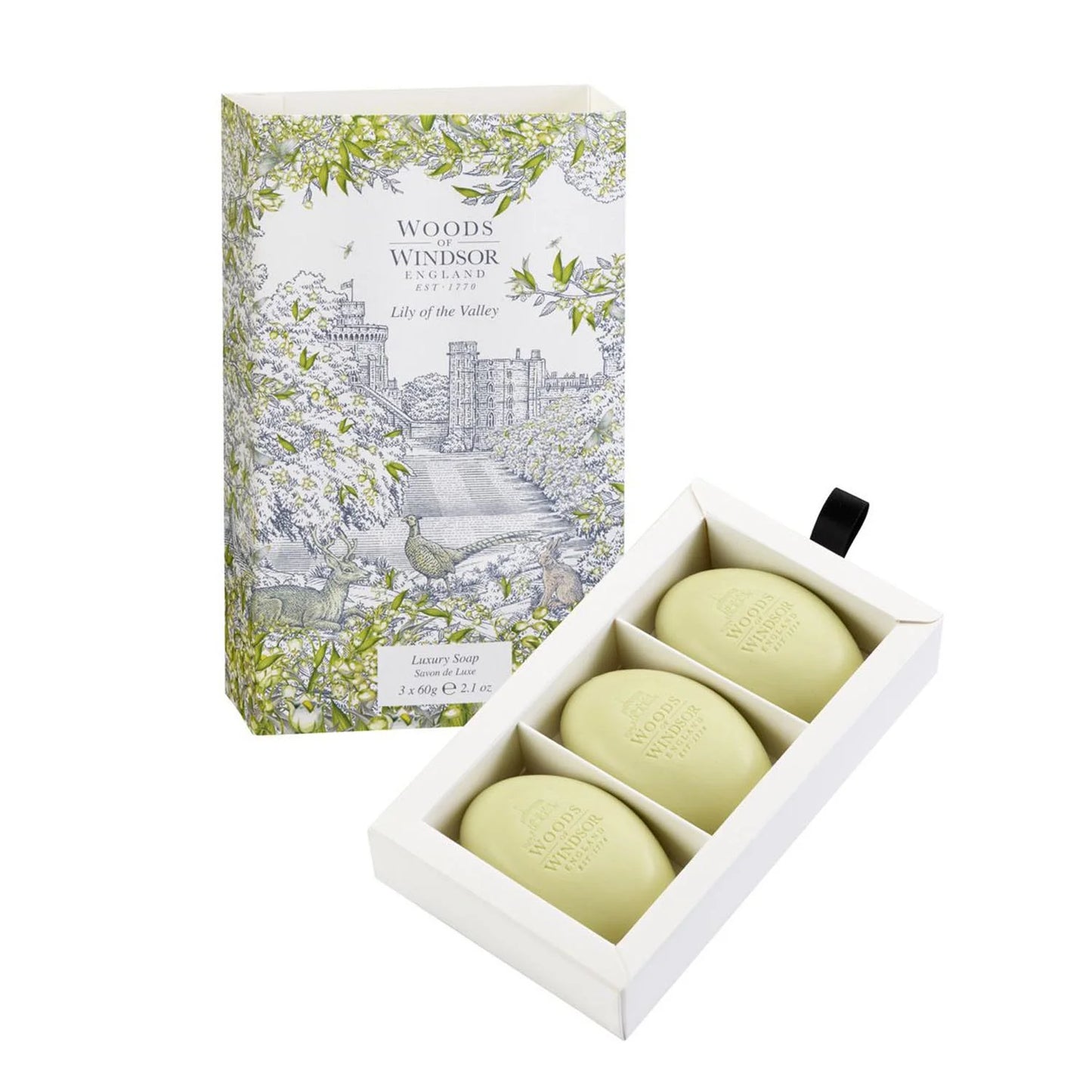 WOODS OF WINDSOR WOODS OF WINDSOR Lilly Of The Valley Luxury Seife 62 ml Kosmetik