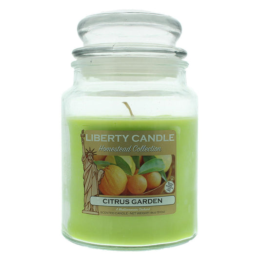 Liberty Candle Liberty Candle, Homestead Collection Citrus Garden, Citrus Garden, Duftkerze, 510 g Regular