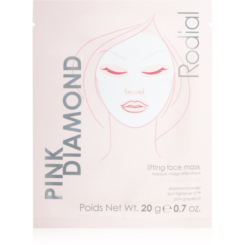 Rodial Pink Diamond Gesichtsmaske 20g – Strahlende Hautpflege für Damen