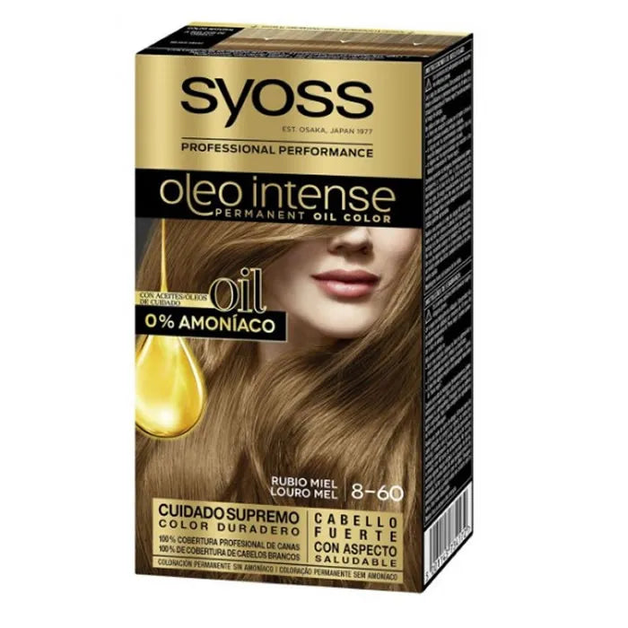 SYOSS SYOSS Oleo Intense Permanente Haarfarbe 8-60 Honigblond
