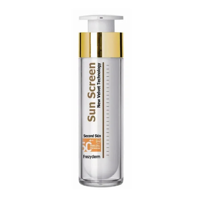 FREZYDERM FREZYDERM Sun Screen Velvet Face wasserfest SPF 50+ 50 ml Sonnenschutz Gesicht Sonnenpflege