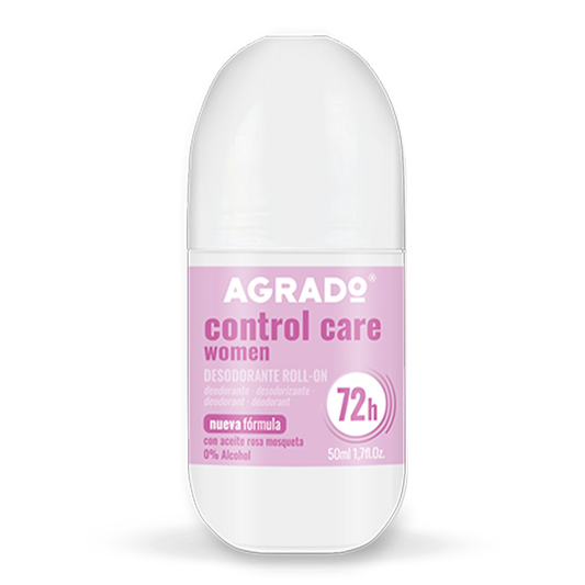 AGRADO AGRADO Desodorante Roll On Rosa Mosqueta natürlicher Duft ohne Aluminium 50 ml Kosmetik