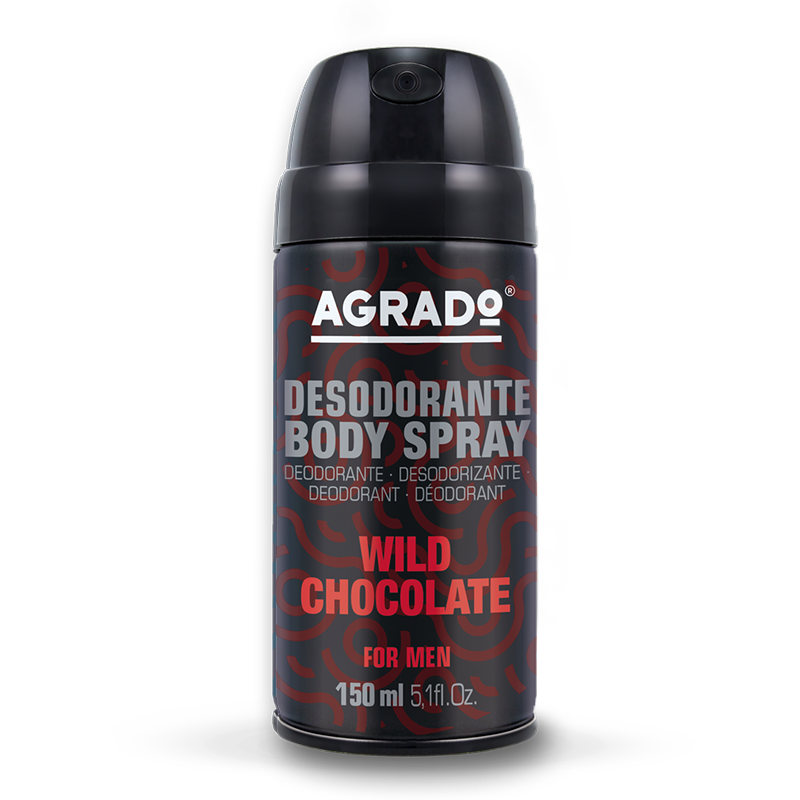 AGRADO AGRADO Desodorante Spray Wild Chocolate Deo Spray ohne Zusatzstoffe 90 ml Kosmetik