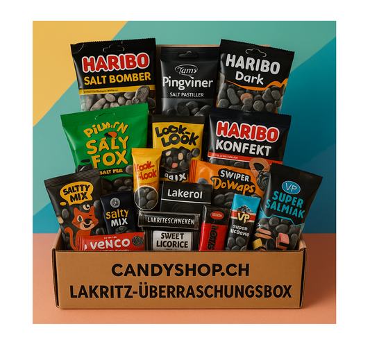 Candyshop Lakritz Monatsbox