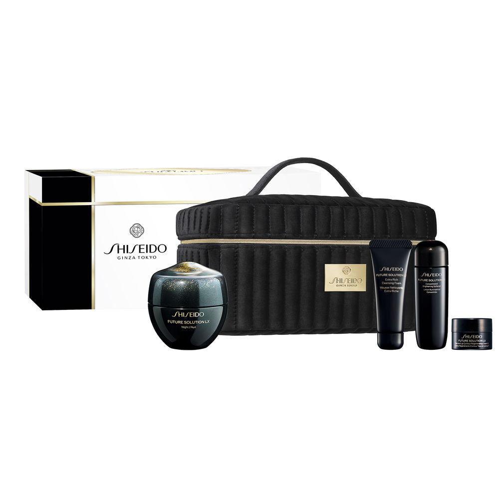 SHISEIDO Future Solution LX Nachtcreme Set 4-teilig