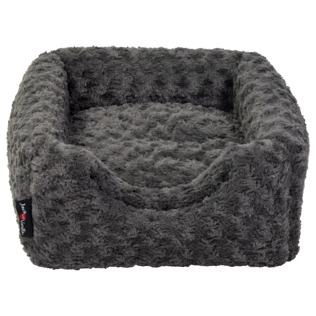 Jack And Vanilla Kuschelhöhle Softy S 40X40X39 Cm Rosette Grau