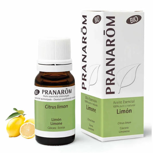 PRANARÔM Bio Zitronenschalen Ätherisches Öl 10 ml Organic Lemon Peel Essential Oil