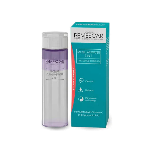 REMESCAR REMESCAR 3 in 1 Mizellen-Reinigungswasser 200 ml Reinigungslösung für das Gesicht