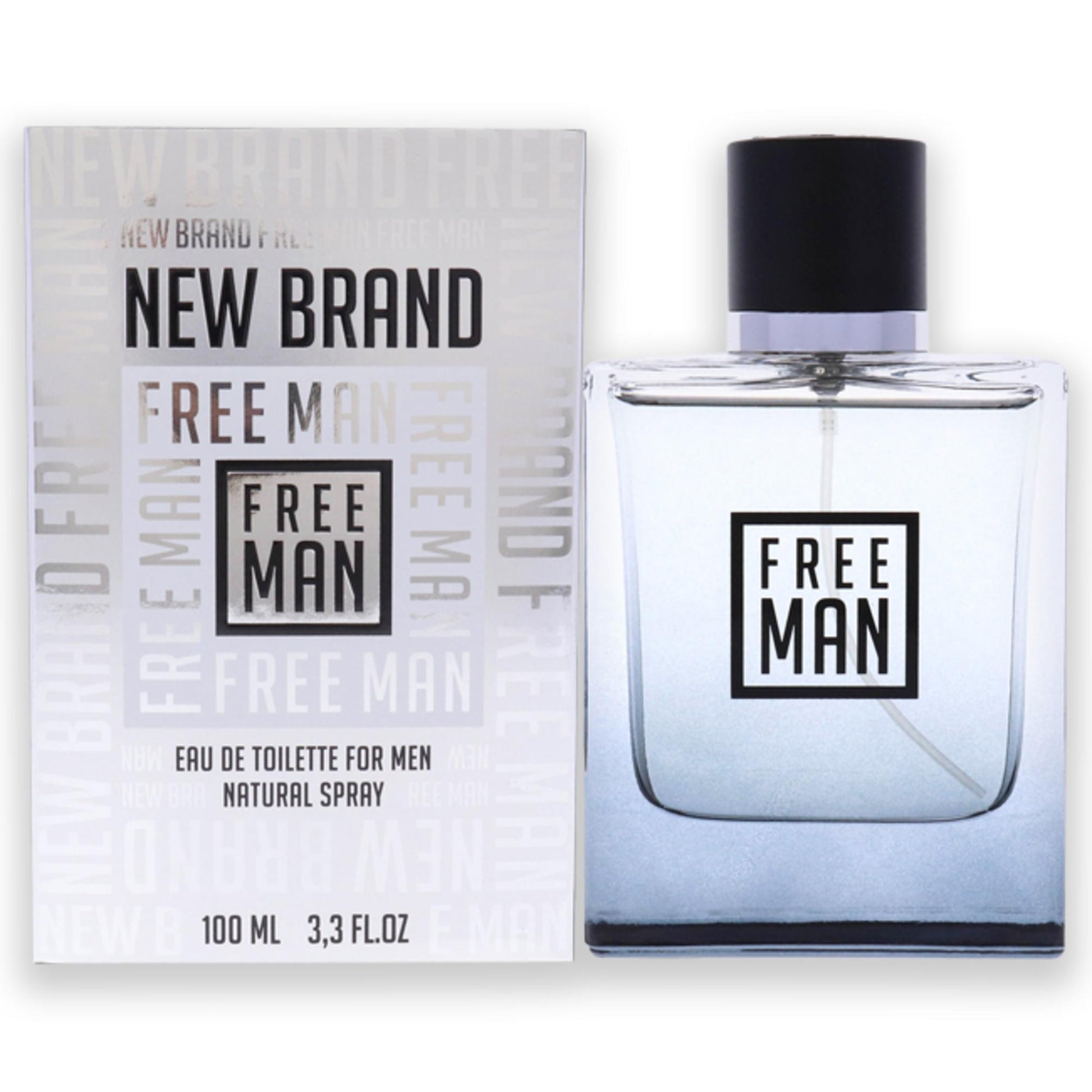 New Brand New Brand, Free Man, Eau de Toilette, Für Männer, 100 ml Regular