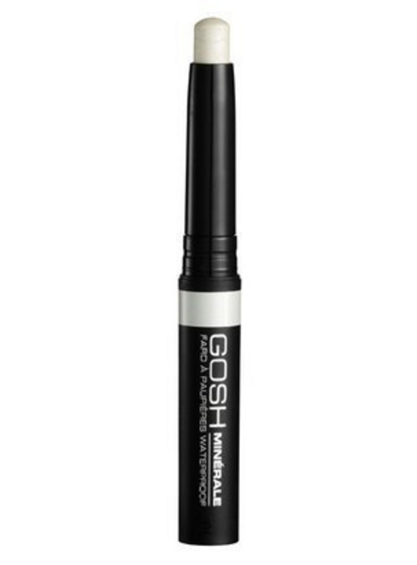Gosh Gosh, Mineral, Vegan, Metallisch, Creme-Lidschatten, 001, Pearly White, 2.5 g Regular