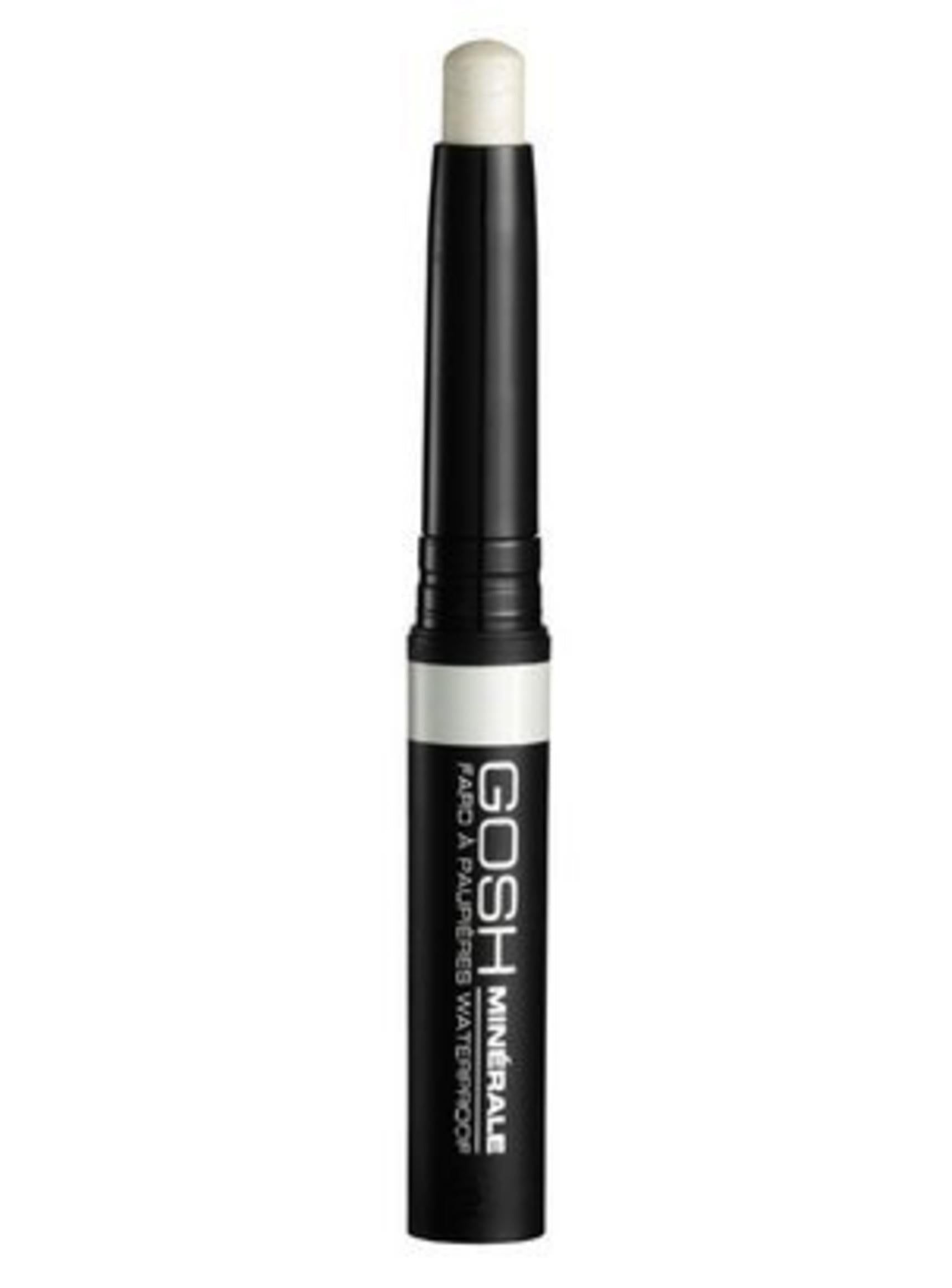 Gosh Gosh, Mineral, Vegan, Metallisch, Creme-Lidschatten, 001, Pearly White, 2.5 g Regular
