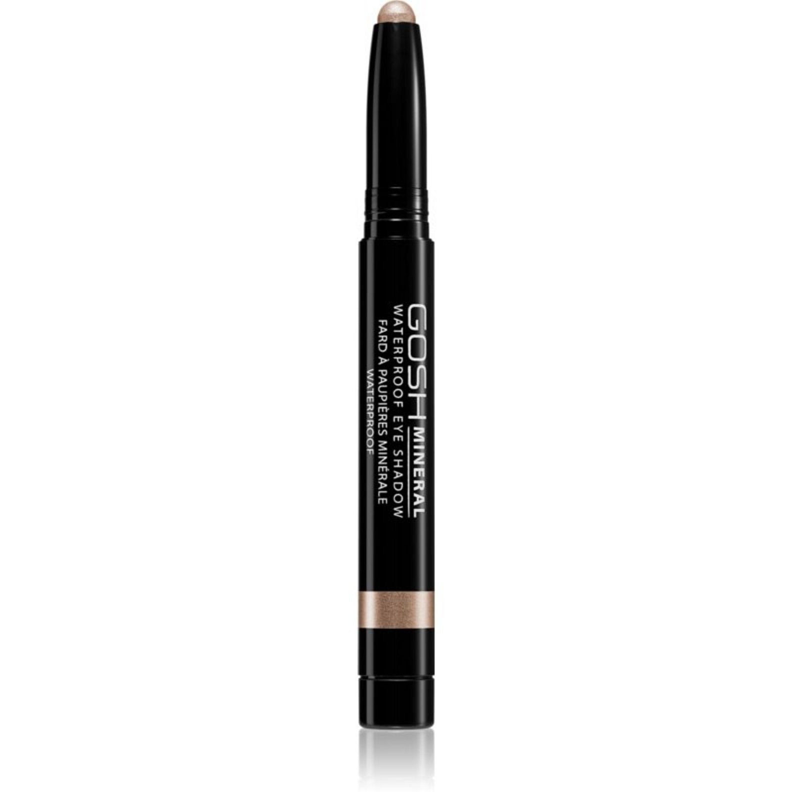 Gosh Gosh, Mineral, Metallisch, Creme-Lidschatten, Goldbraun, 2.5 g Regular