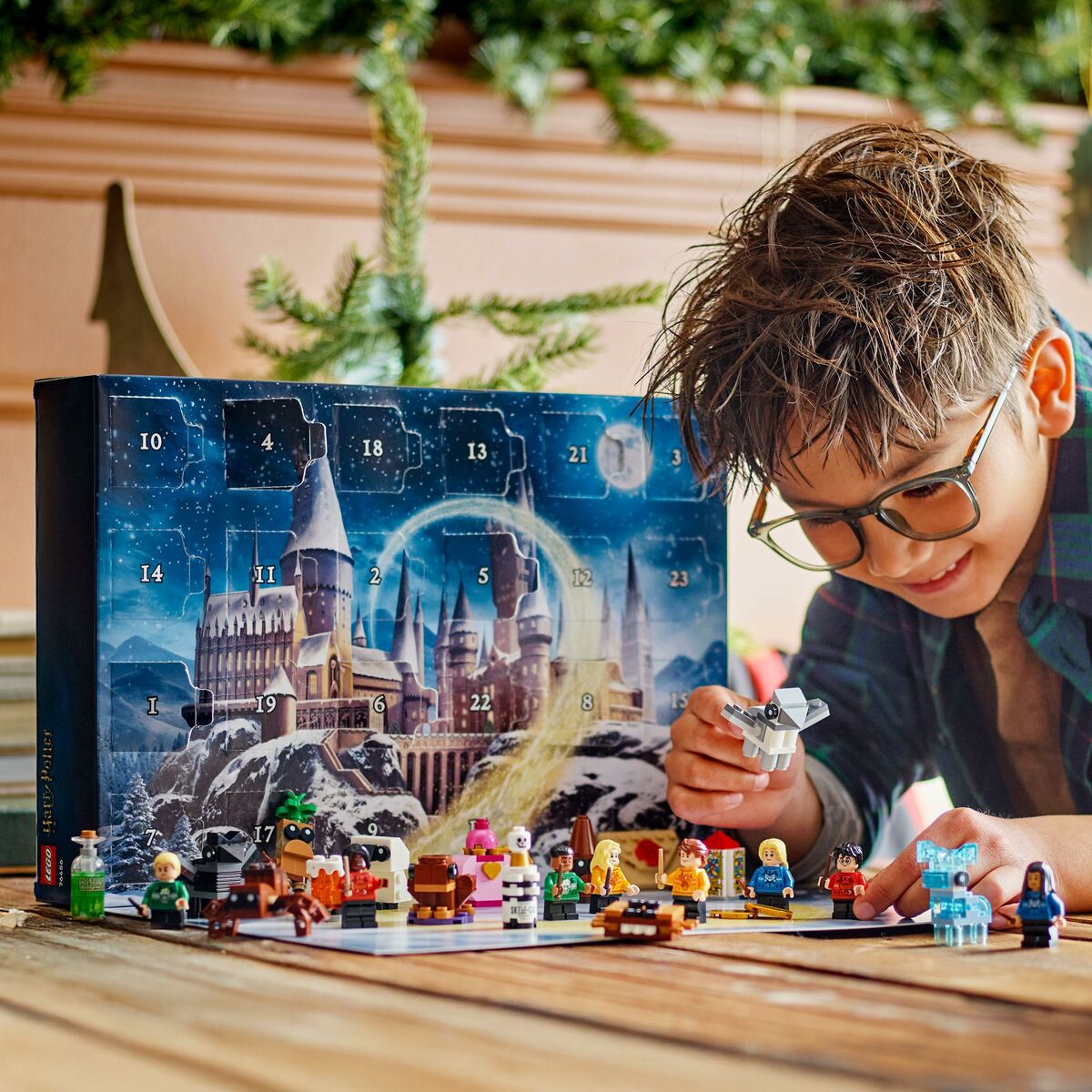 Lego Konstruktionsspiel Lego 76456 Advent Calender 2025 Harry Potter 278 Stücke