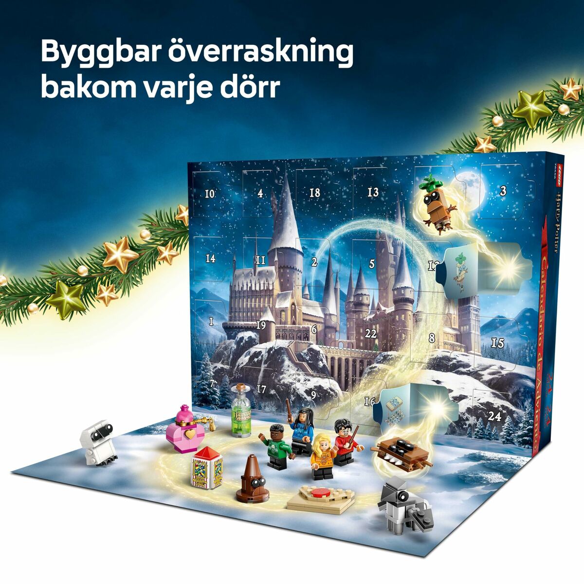Lego Konstruktionsspiel Lego 76456 Advent Calender 2025 Harry Potter 278 Stücke