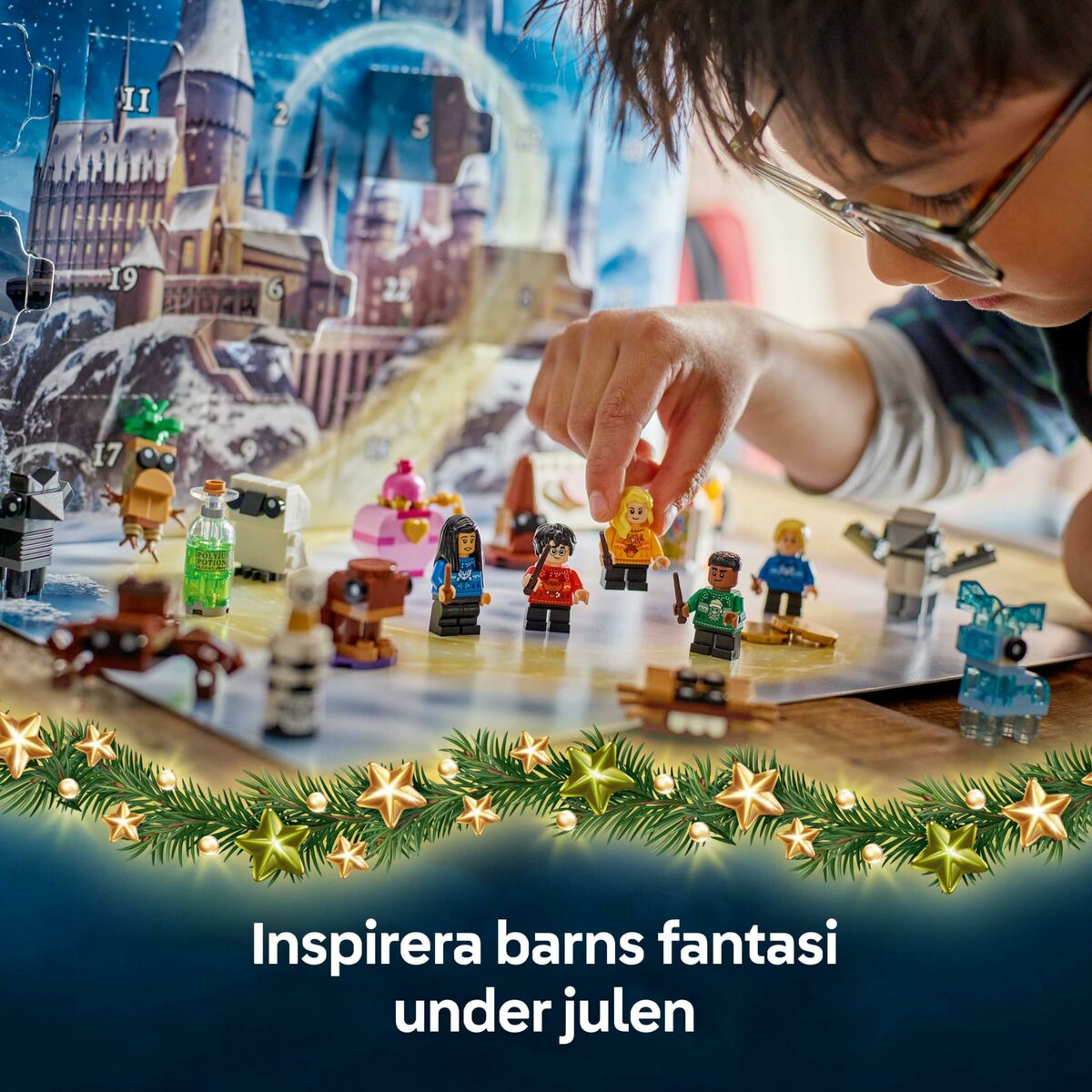 Lego Konstruktionsspiel Lego 76456 Advent Calender 2025 Harry Potter 278 Stücke
