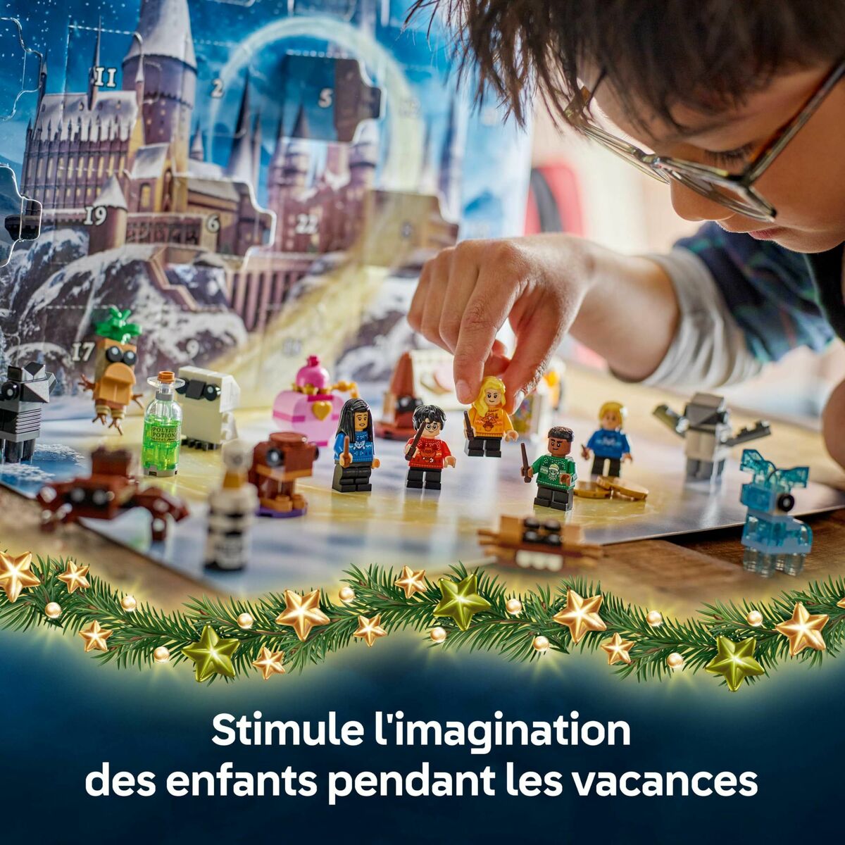 Lego Konstruktionsspiel Lego 76456 Advent Calender 2025 Harry Potter 278 Stücke