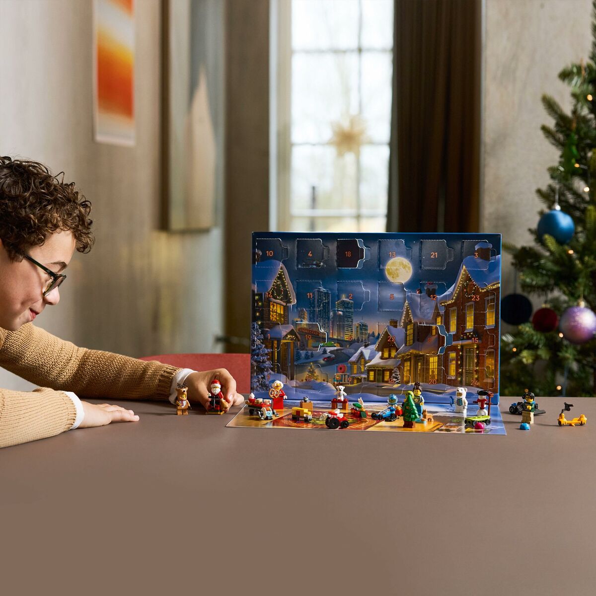 Lego Konstruktionsspiel Lego 60475 Advent Calender 2025 City 186 Stücke
