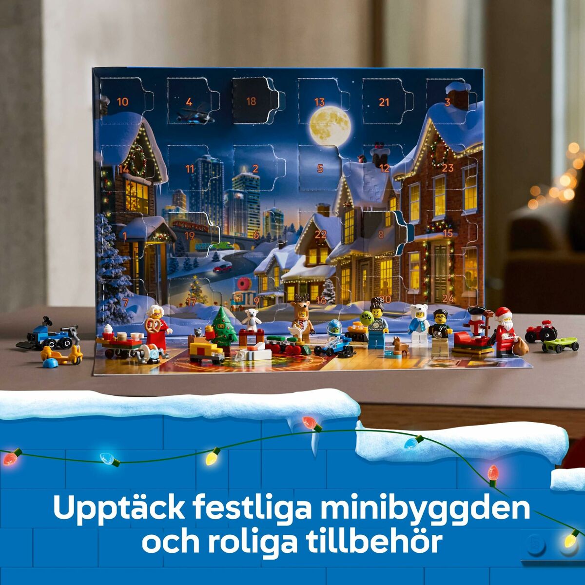 Lego Konstruktionsspiel Lego 60475 Advent Calender 2025 City 186 Stücke