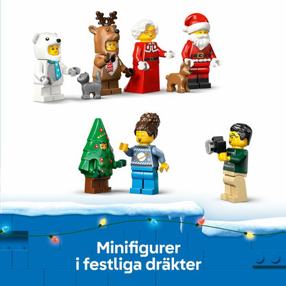 Lego Konstruktionsspiel Lego 60475 Advent Calender 2025 City 186 Stücke