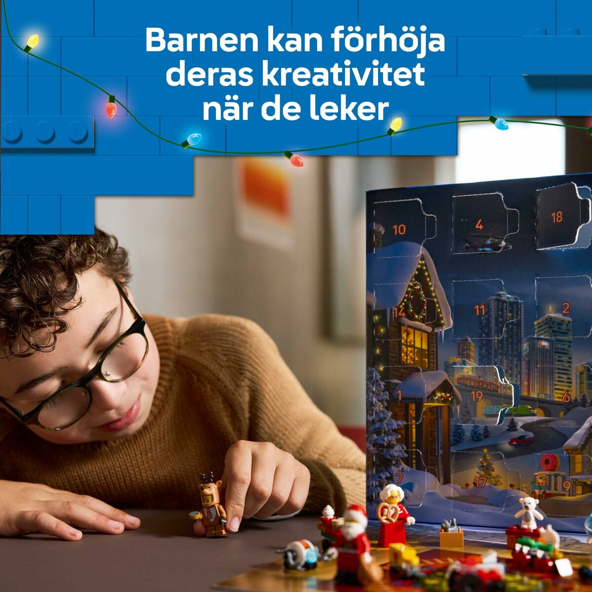 Lego Konstruktionsspiel Lego 60475 Advent Calender 2025 City 186 Stücke