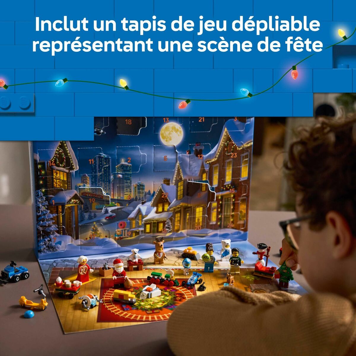 Lego Konstruktionsspiel Lego 60475 Advent Calender 2025 City 186 Stücke