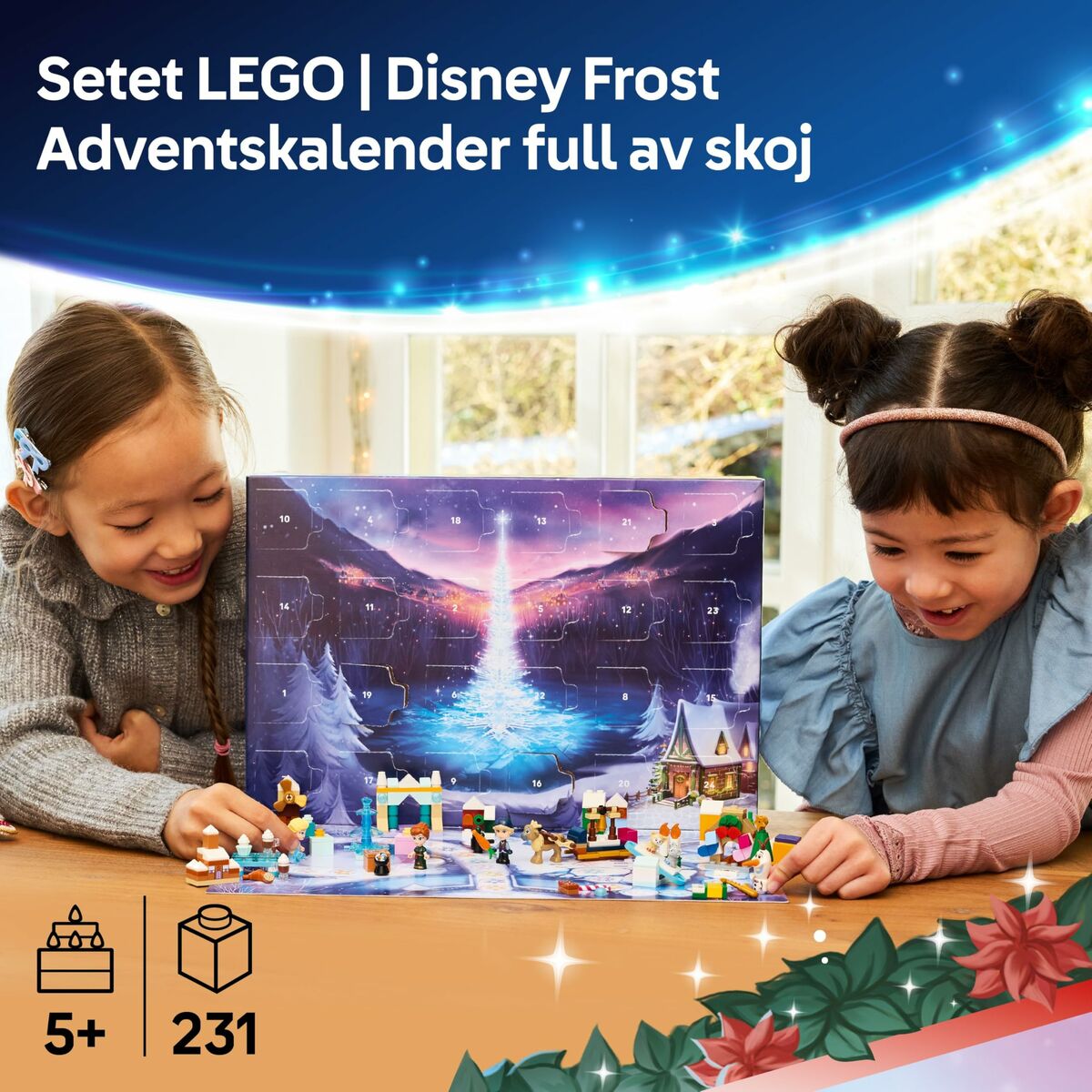 Lego Konstruktionsspiel Lego 43273 Advent Calender 2025 Disney 231 Piezas
