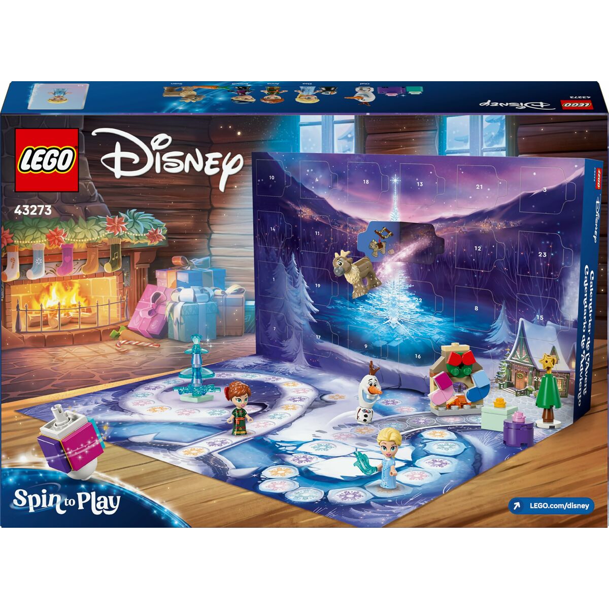 Lego Konstruktionsspiel Lego 43273 Advent Calender 2025 Disney 231 Piezas