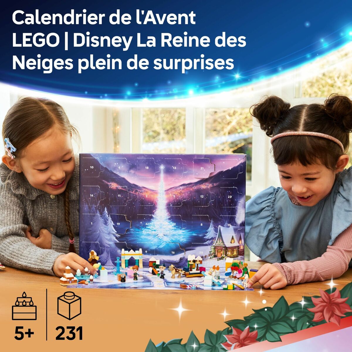 Lego Konstruktionsspiel Lego 43273 Advent Calender 2025 Disney 231 Piezas