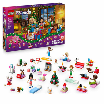 Lego Konstruktionsspiel Lego 42668 Advent Calender 2025 Friends 237 Stücke