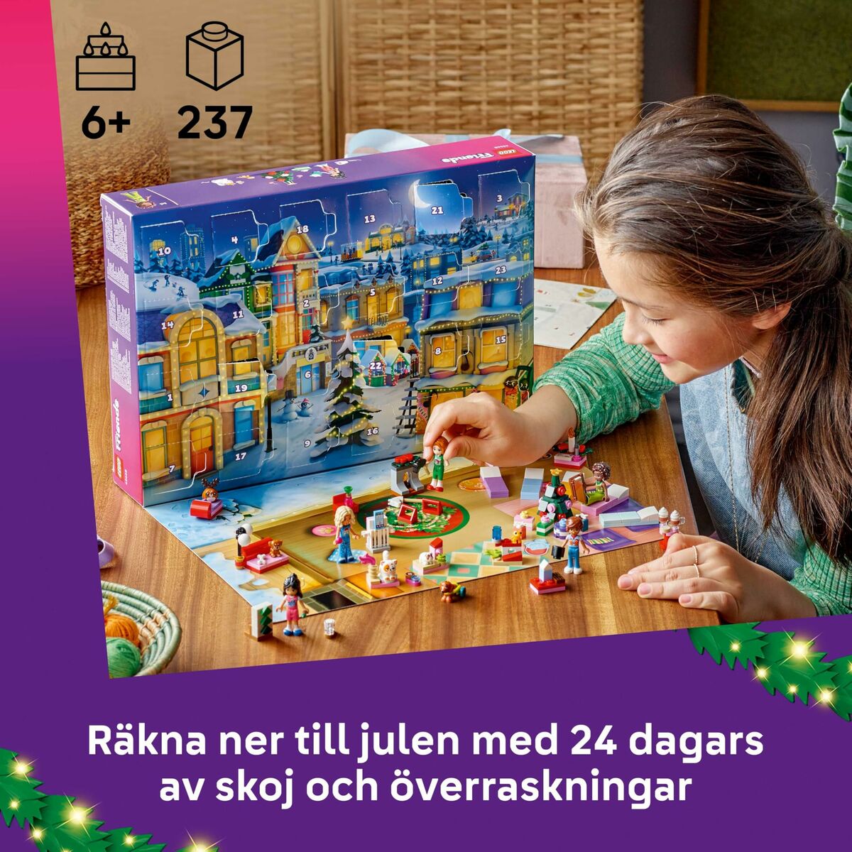 Lego Konstruktionsspiel Lego 42668 Advent Calender 2025 Friends 237 Stücke