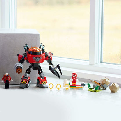 Lego Konstruktionsspiel Lego 77005 Sonic Knuckles Vs Dr. Eggman Egg Crusher Mech 350 Stücke
