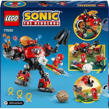 Lego Konstruktionsspiel Lego 77005 Sonic Knuckles Vs Dr. Eggman Egg Crusher Mech 350 Stücke