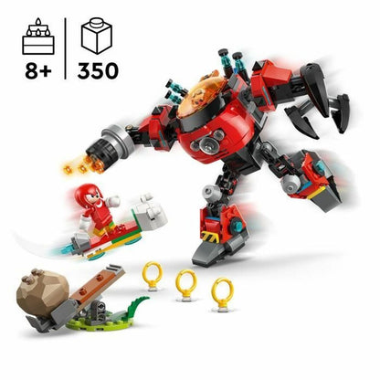 Lego Konstruktionsspiel Lego 77005 Sonic Knuckles Vs Dr. Eggman Egg Crusher Mech 350 Stücke