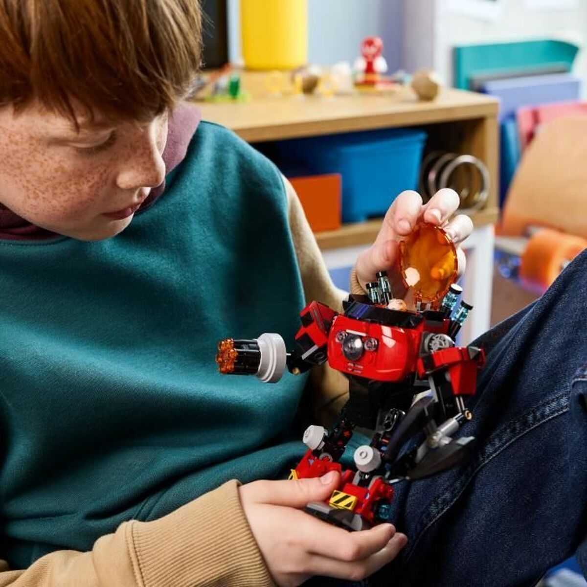 Lego Konstruktionsspiel Lego 77005 Sonic Knuckles Vs Dr. Eggman Egg Crusher Mech 350 Stücke