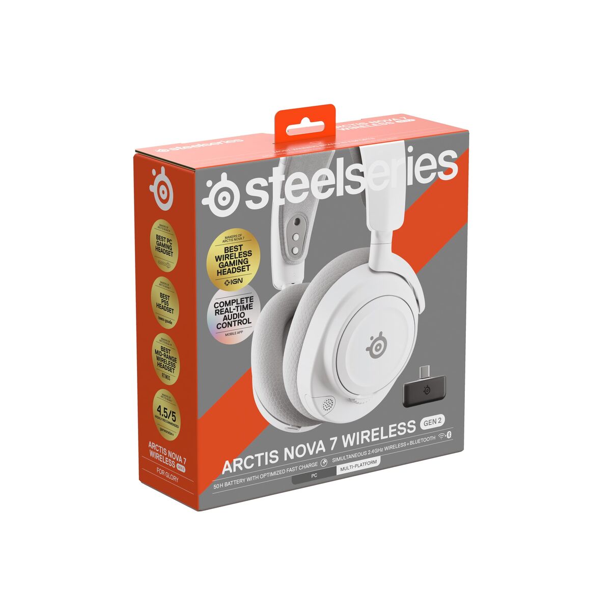 Steelseries Kopfhörer Steelseries 61731 Weiß