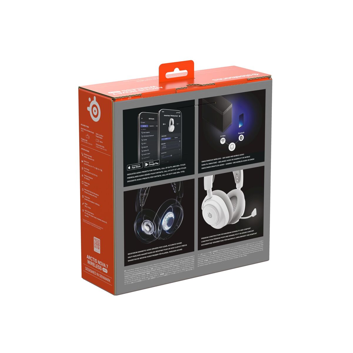 Steelseries Kopfhörer Steelseries 61731 Weiß