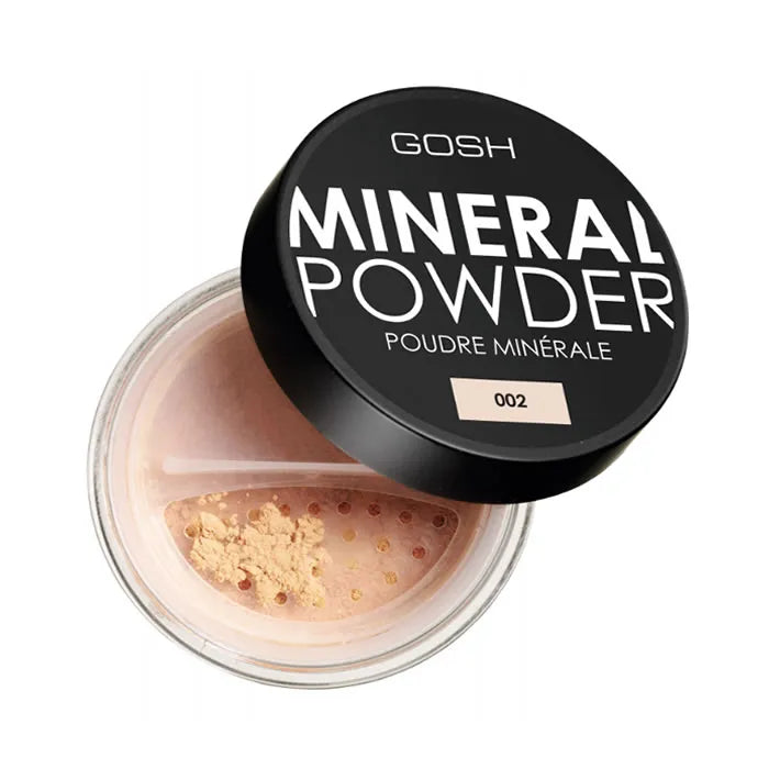 GOSH GOSH Mineralpuder 002 Ivory 8 g natürlicher Farbton für das Gesicht