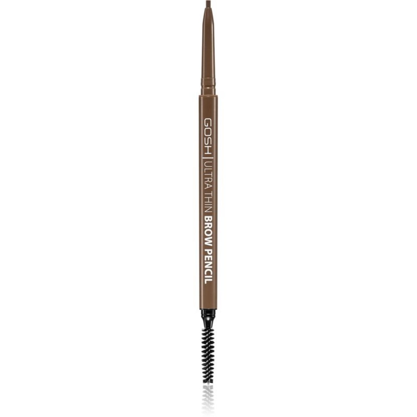 Gosh Gosh, Ultra Thin, Augenbrauencreme-Stift & Bürste 2-in-1, 002, Graubraun, 0.09 g Regular