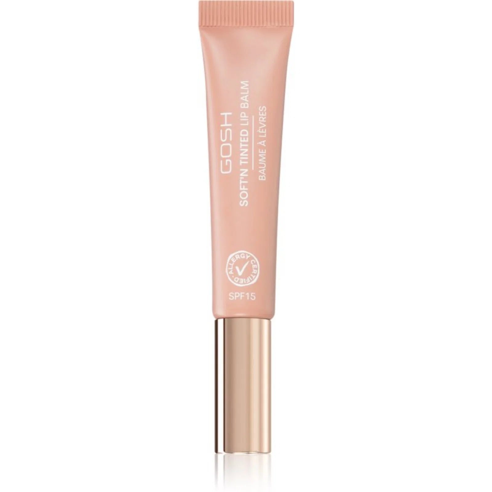 Gosh Gosh, Soft'n Tinted, Lippenbalsam, 002, Nougat, SPF 15, 8 ml Regular