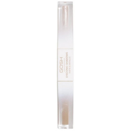Gosh Matte & Metallic Basic B Flüssiger Lidschatten 001 – Veganer, matter Augen-Make-up