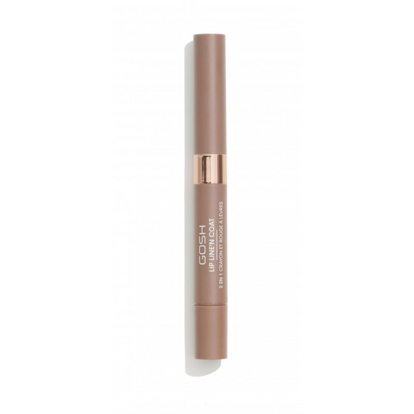 Gosh Gosh, Line'n Coat, Lippenkonturenstift & Lippenlack 2-in-1, 003, Soft Nougat, 2 ml Regular
