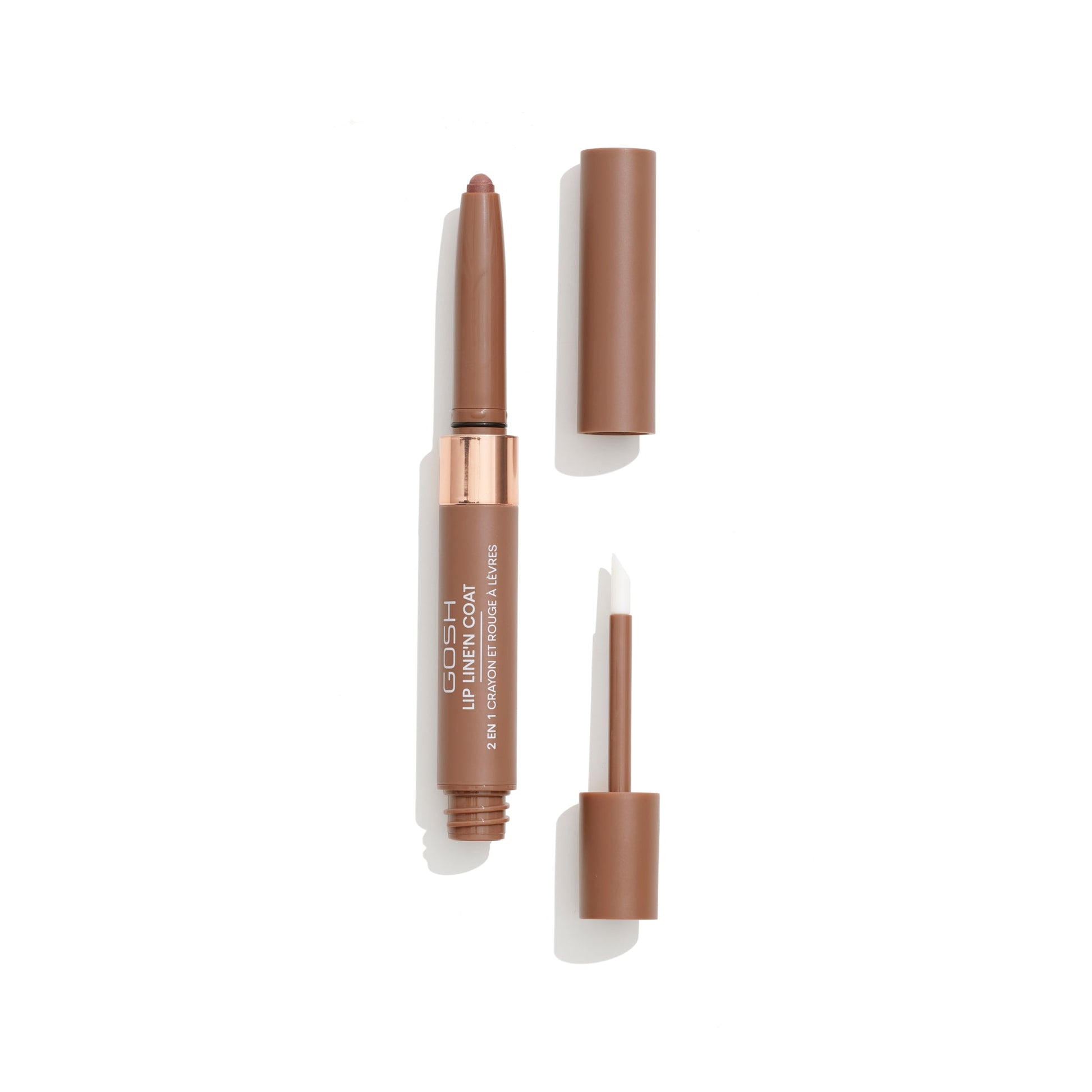 GOSH GOSH Lip Line'n Coat Labial 2 in 1 Lippenfarbe 004 Caramel Toffee 2 ml Kosmetik