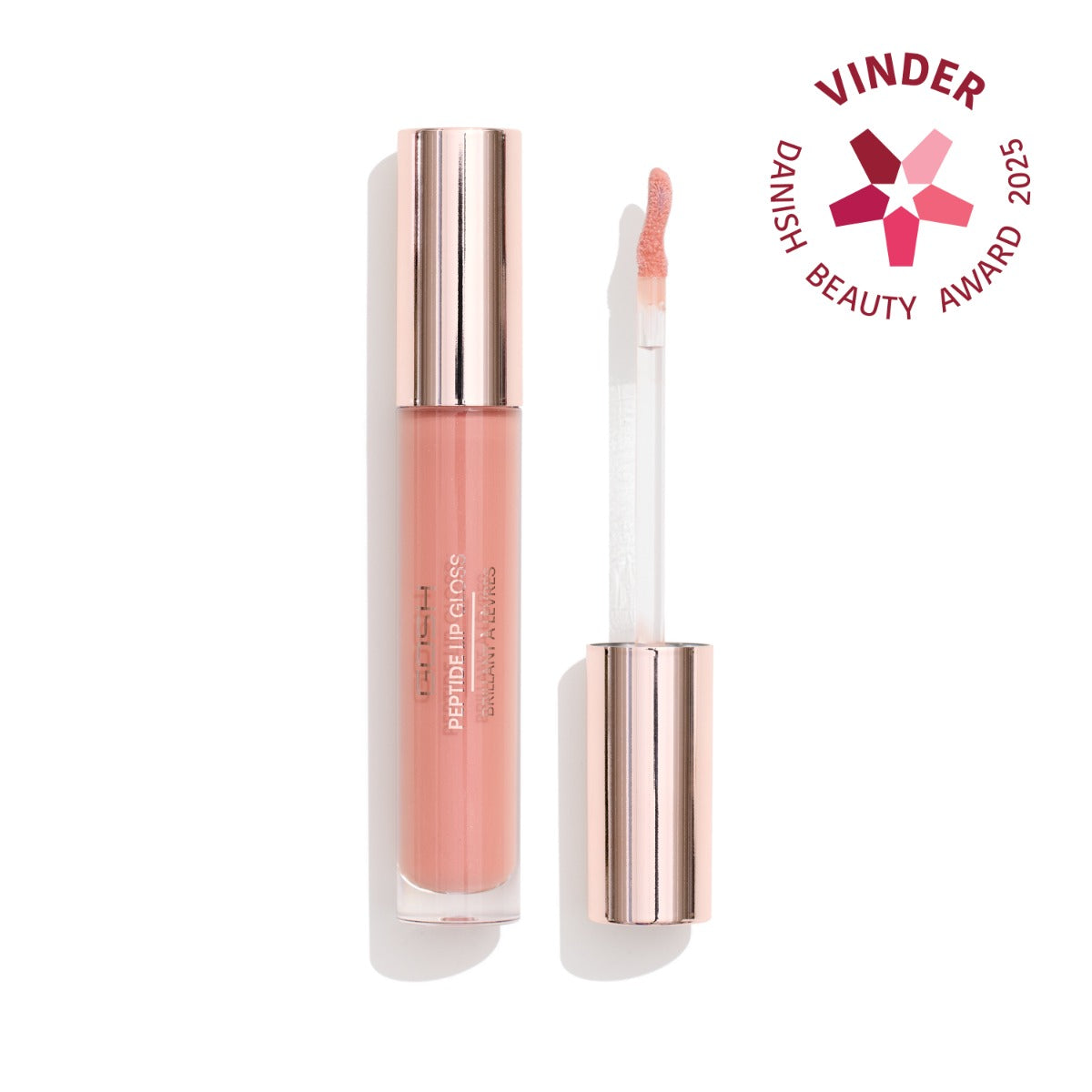 GOSH GOSH Peptide Lipgloss Nougat 008 Brillo De Labios 7 ml