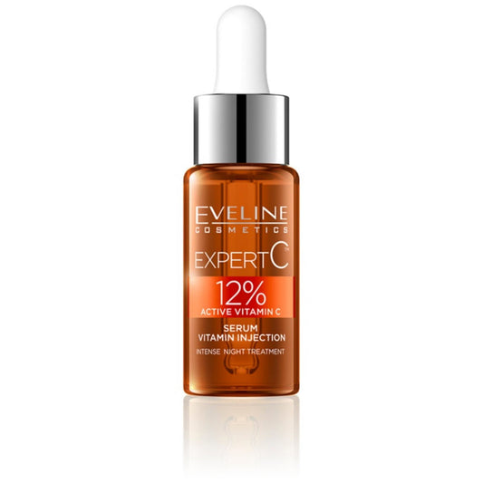 Eveline Cosmetics Eveline Cosmetics, Expert C, Vitamin C, Anti-Aging, Nacht, Serum, Für das Gesicht, 18 ml Regular